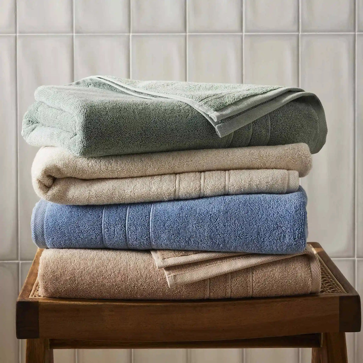 Super-Plush Turkish Cotton Washcloths Set of 2 - Last Call
