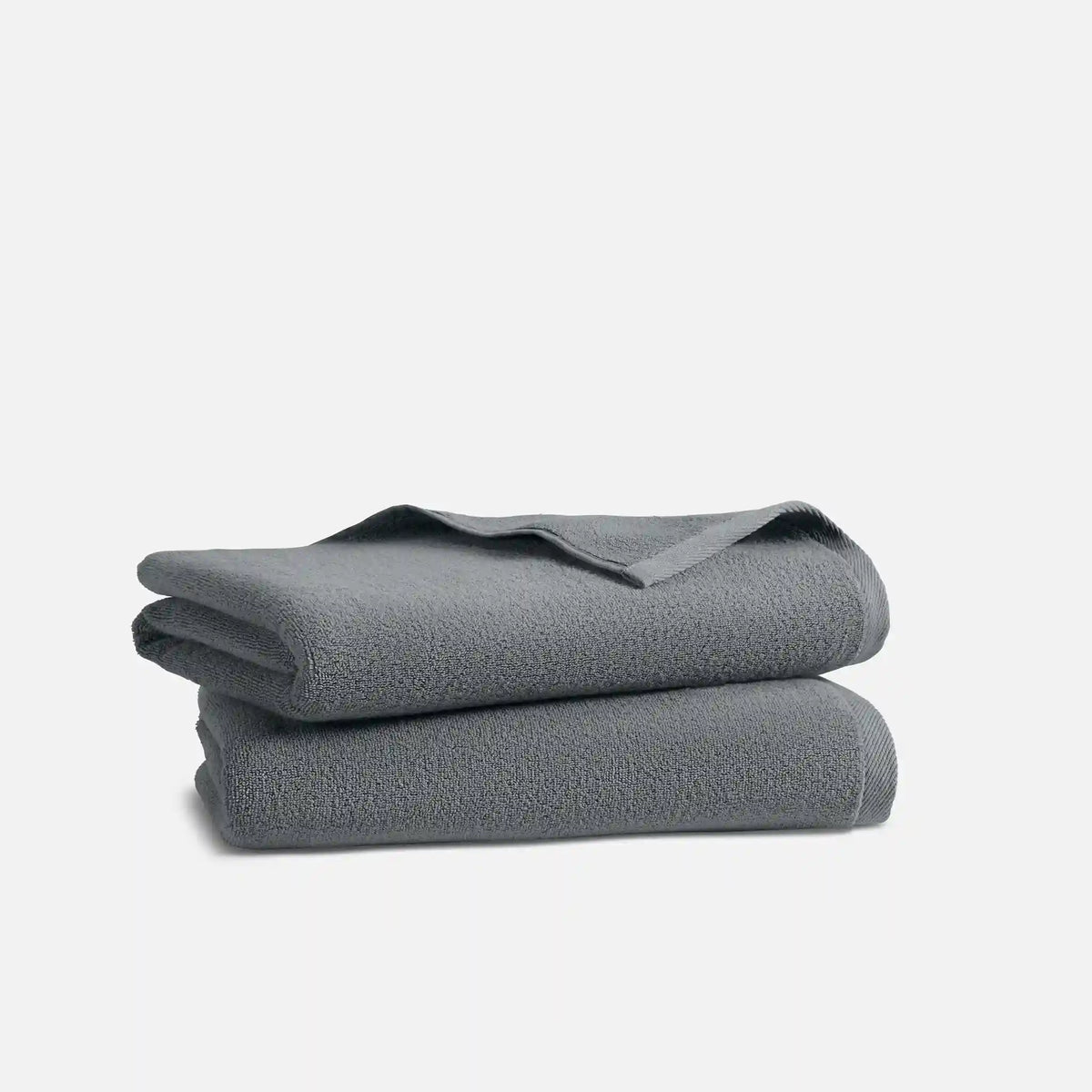 Plush Turkish Cotton Bath Towels Set of 2