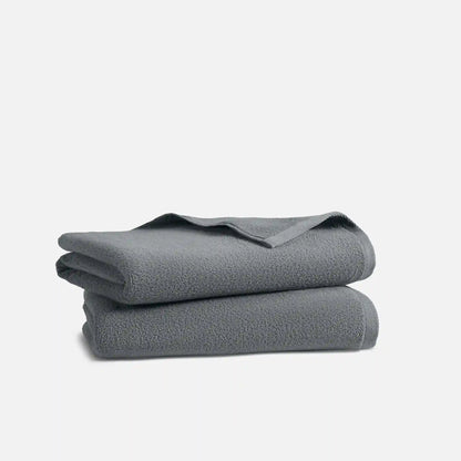 Plush Turkish Cotton Bath Towels Set of 2