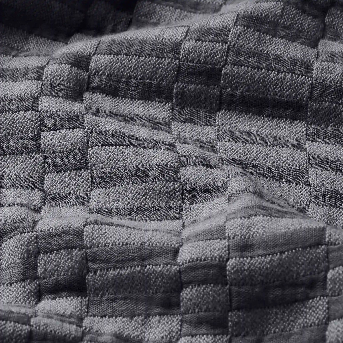 Woven Checkerboard Sham Set