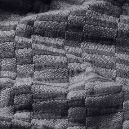 Woven Checkerboard Sham Set