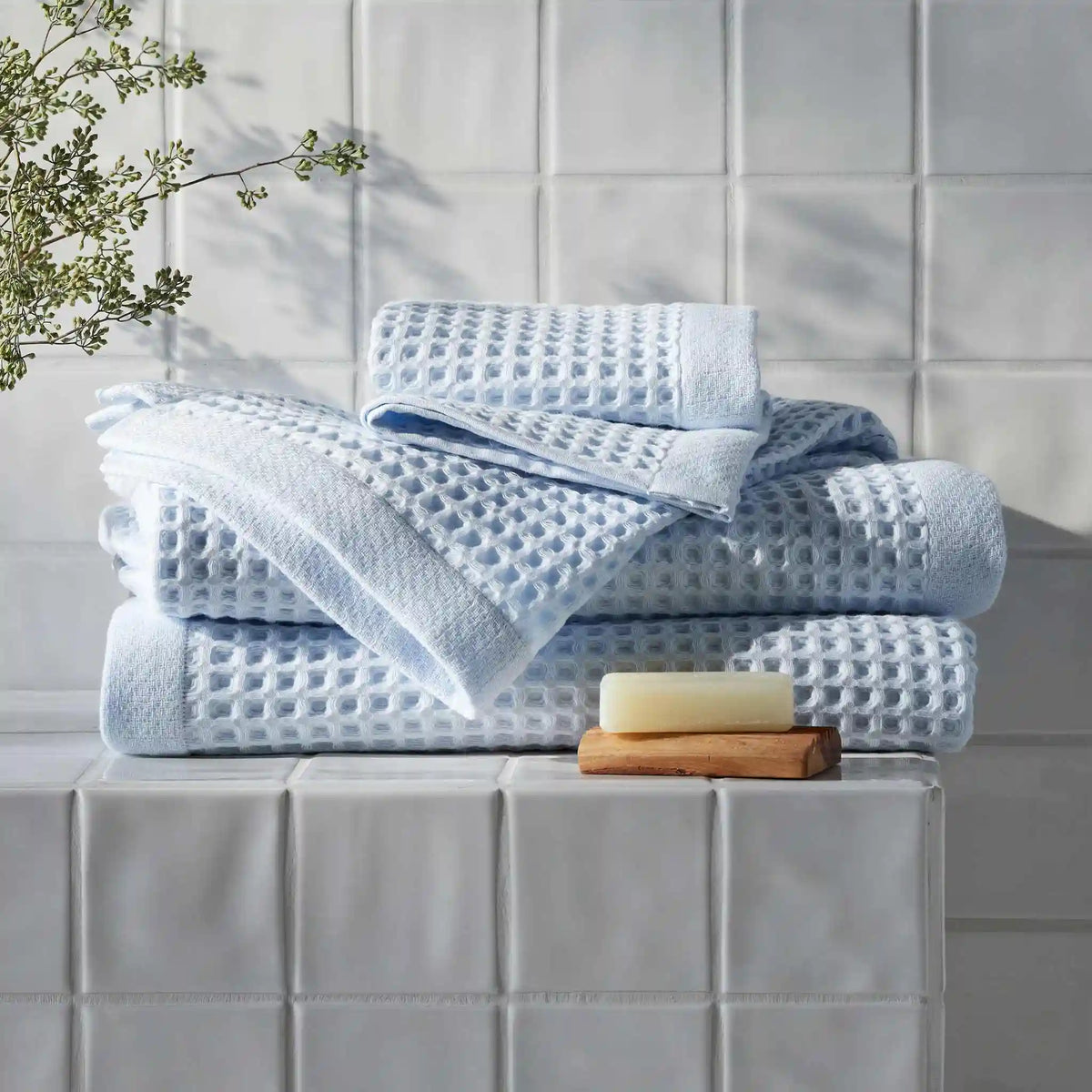 Dreamweave Waffle Bath Sheet Bundle