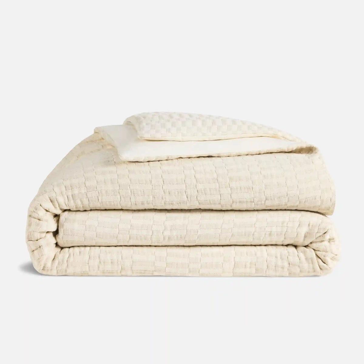 Woven Checkerboard Duvet Cover - Last Call