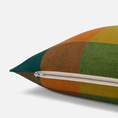 Washed European Linen Lumbar Pillow Cover