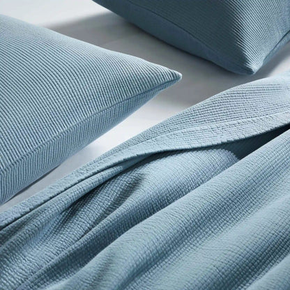 Ribbed Matelasse Quilt Set