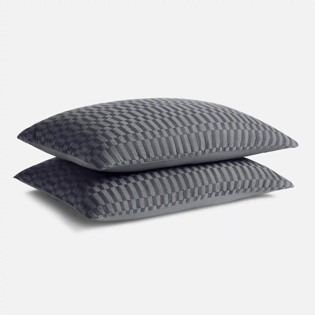 Woven Checkerboard Sham Set
