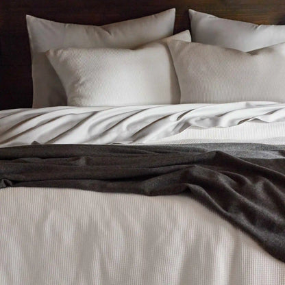 Micro Waffle Duvet Cover - Last Call