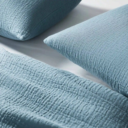 Breezeweave Crinkle Cotton Sham Set