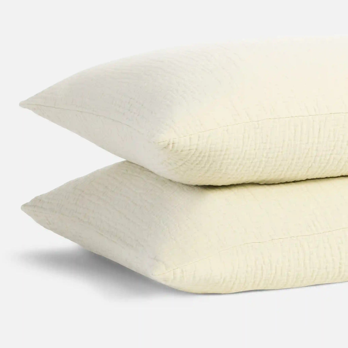 Breezeweave Crinkle Cotton Sham Set