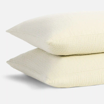 Breezeweave Crinkle Cotton Sham Set