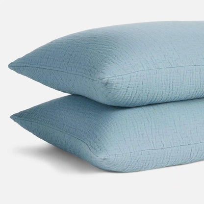 Breezeweave Crinkle Cotton Sham Set