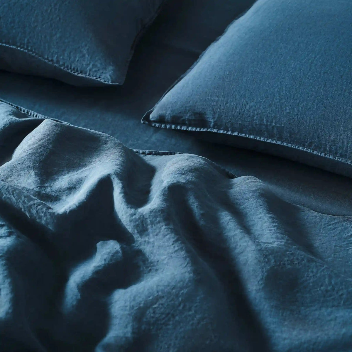 Washed European Linen Pillowcase Set