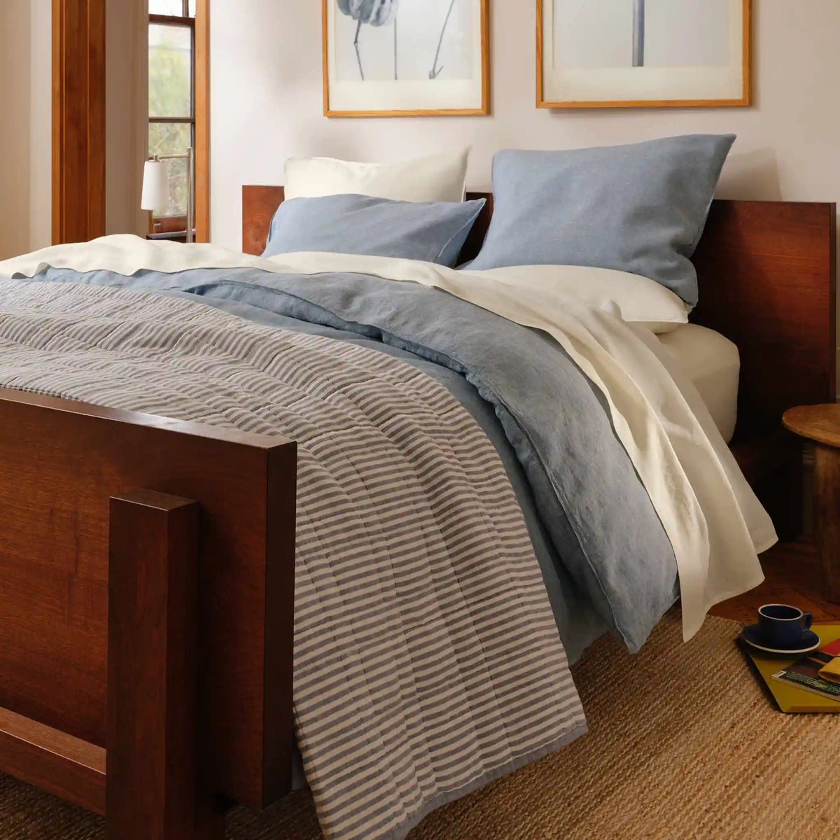 Washed European Linen Hardcore Sheet Bundle