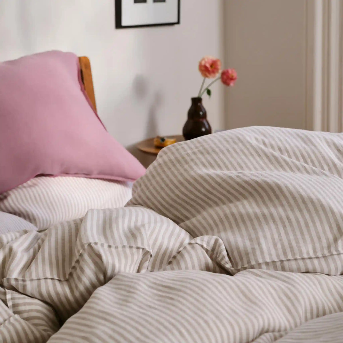 Washed European Linen Duvet Cover