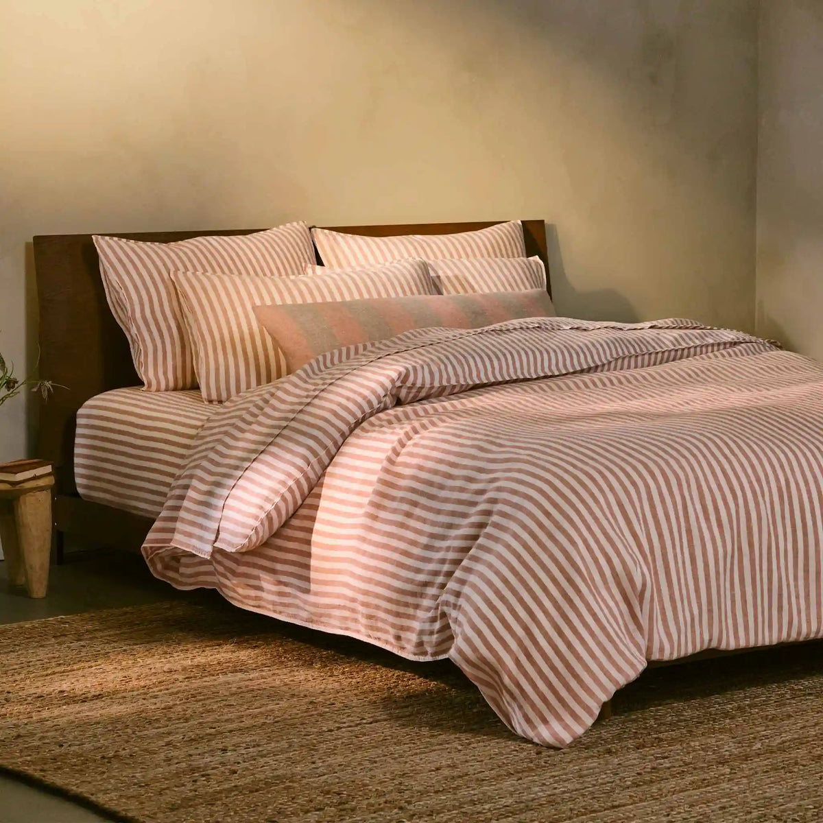 Washed European Linen Pillowcase Set