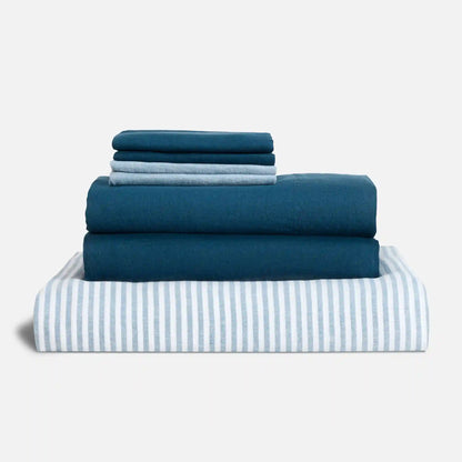 Washed European Linen Hardcore Sheet Bundle