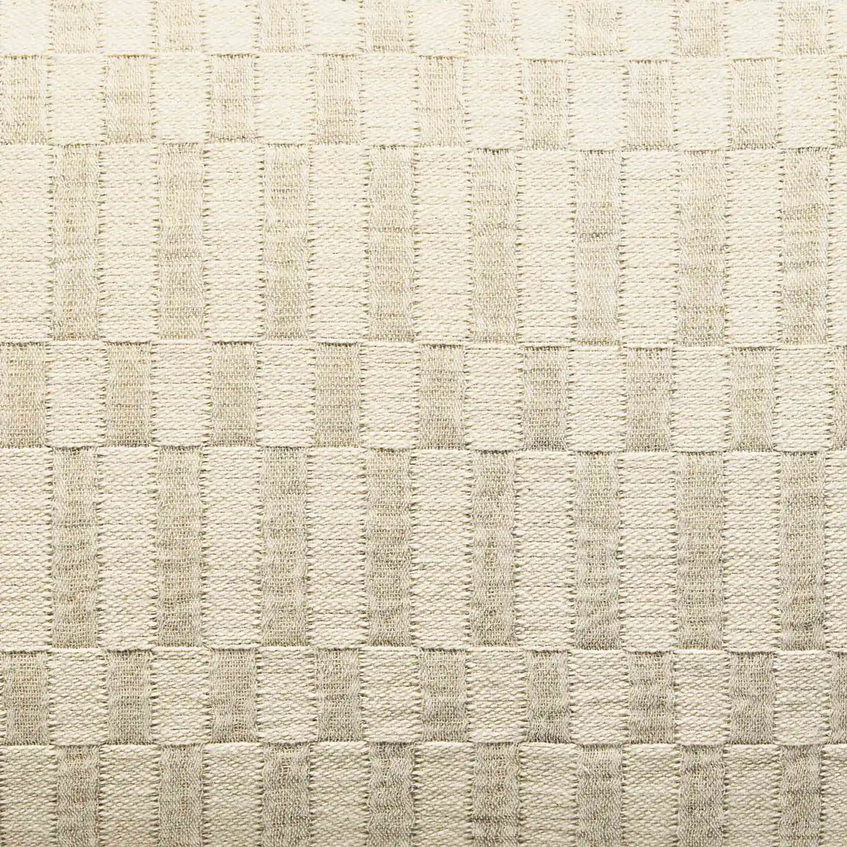 Woven Checkerboard Lumbar Pillow Cover