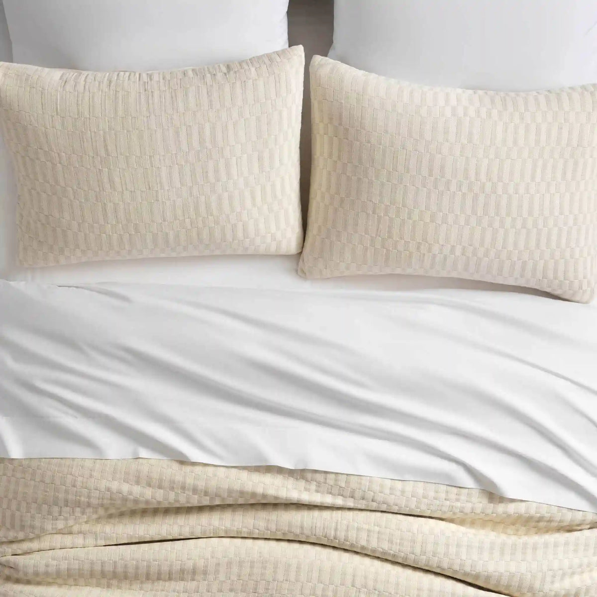 Woven Checkerboard Duvet Set