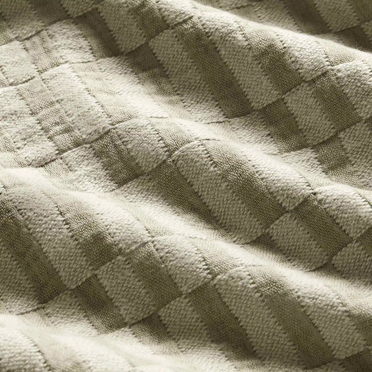 Woven Checkerboard Sham Set