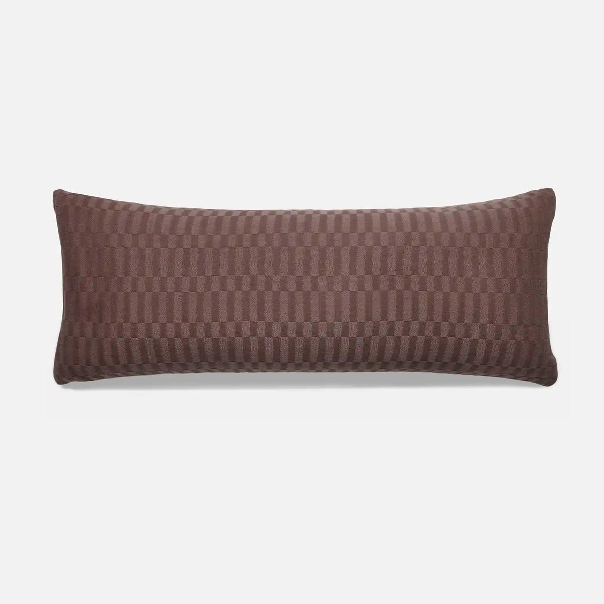 Woven Checkerboard Lumbar Pillow Cover