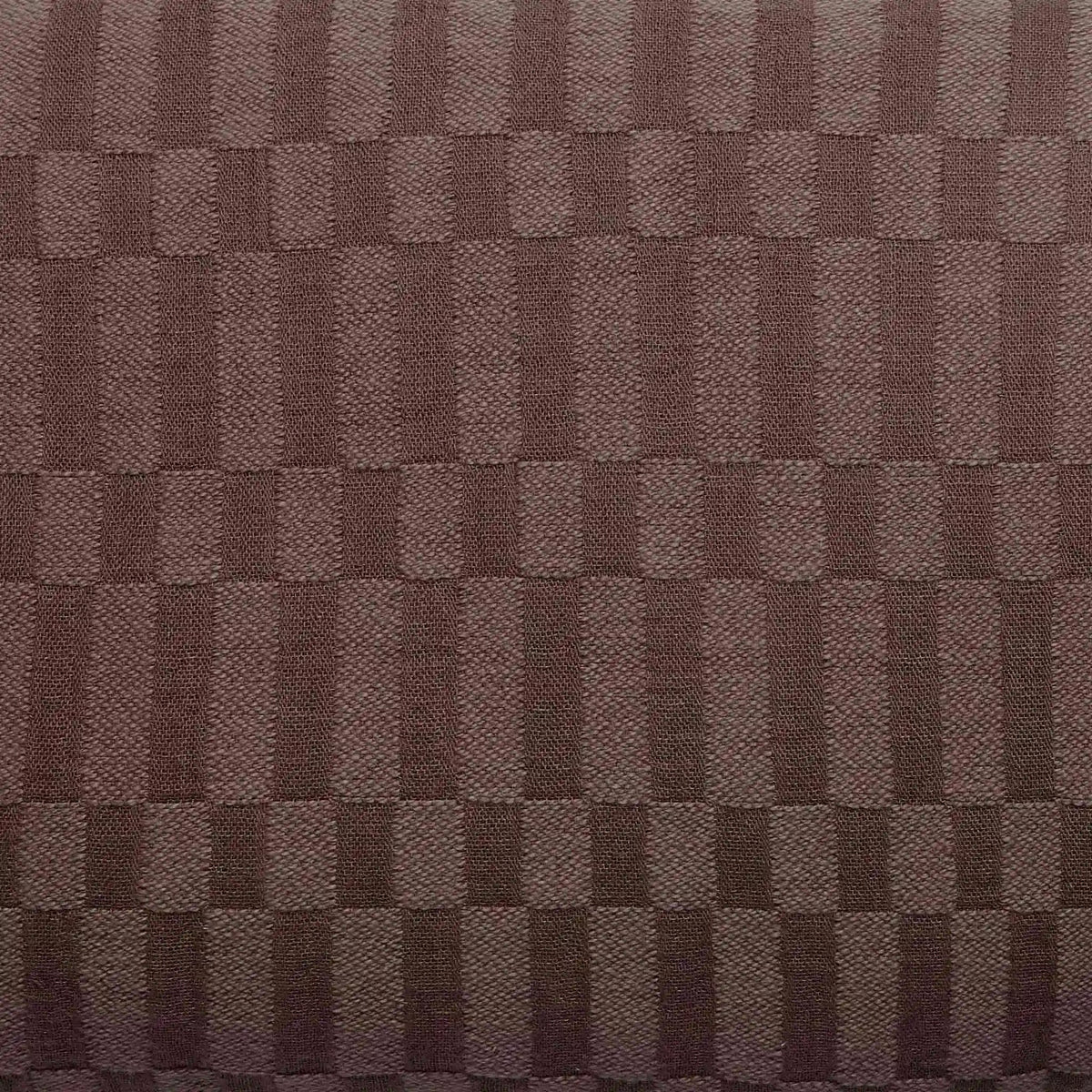 Woven Checkerboard Lumbar Pillow Cover