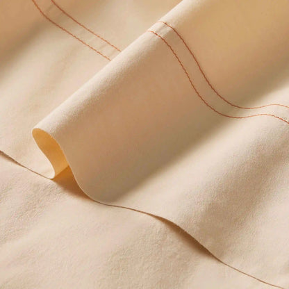 Set of 2 Washed Classic Percale Core Sheet Set Bundle
