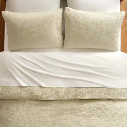 Breezeweave Crinkle Cotton Duvet Set