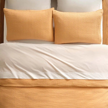 Breezeweave Crinkle Cotton Sham Set