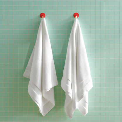 Super-Plush Turkish Cotton Bath Towels Set of 2