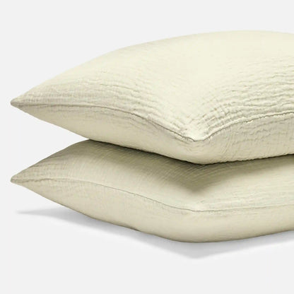 Breezeweave Crinkle Cotton Sham Set