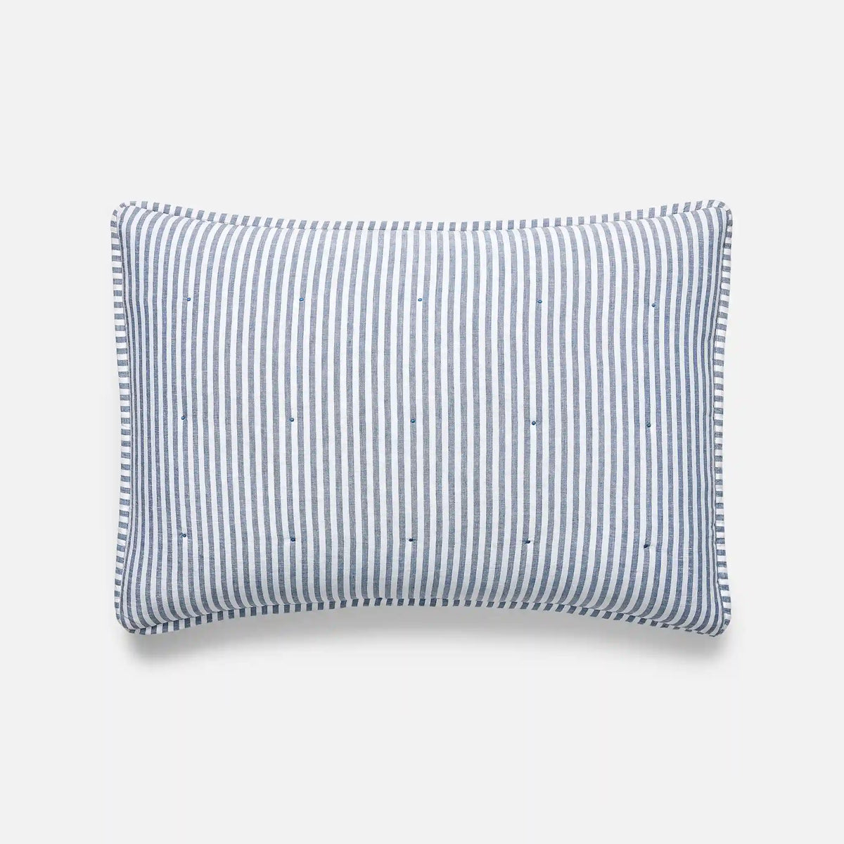 Washed European Linen Quilted Sham Set