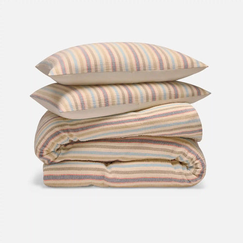 Sunwashed Stripe Duvet Set