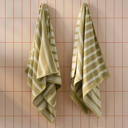 Ribbed Cotton TENCEL™ Bath Towel Bundle