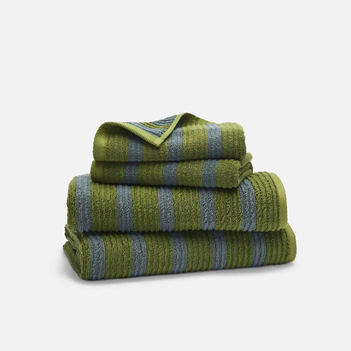Ribbed Cotton TENCEL™ Bath Towel Bundle