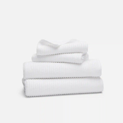 Ribbed Cotton TENCEL™ Bath Towel Bundle