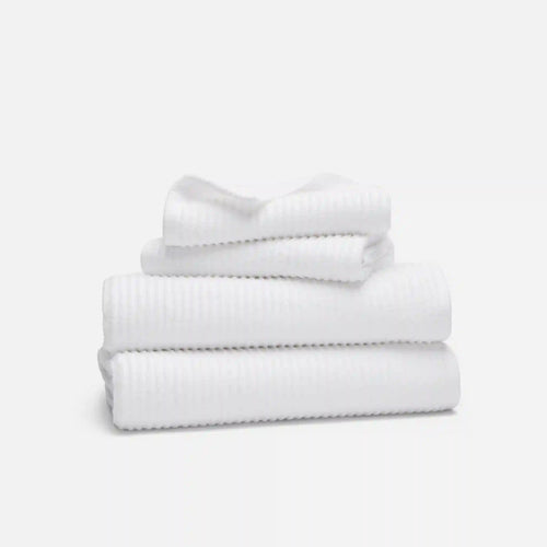 Ribbed Cotton TENCEL™ Bath Towel Bundle