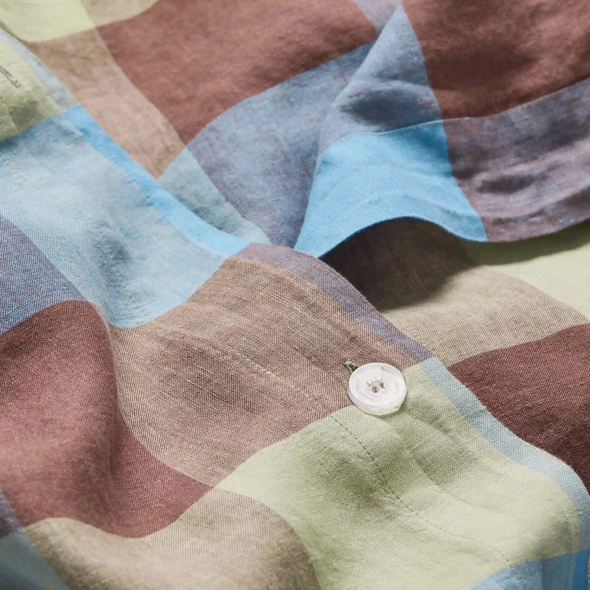 Washed European Linen Duvet Cover