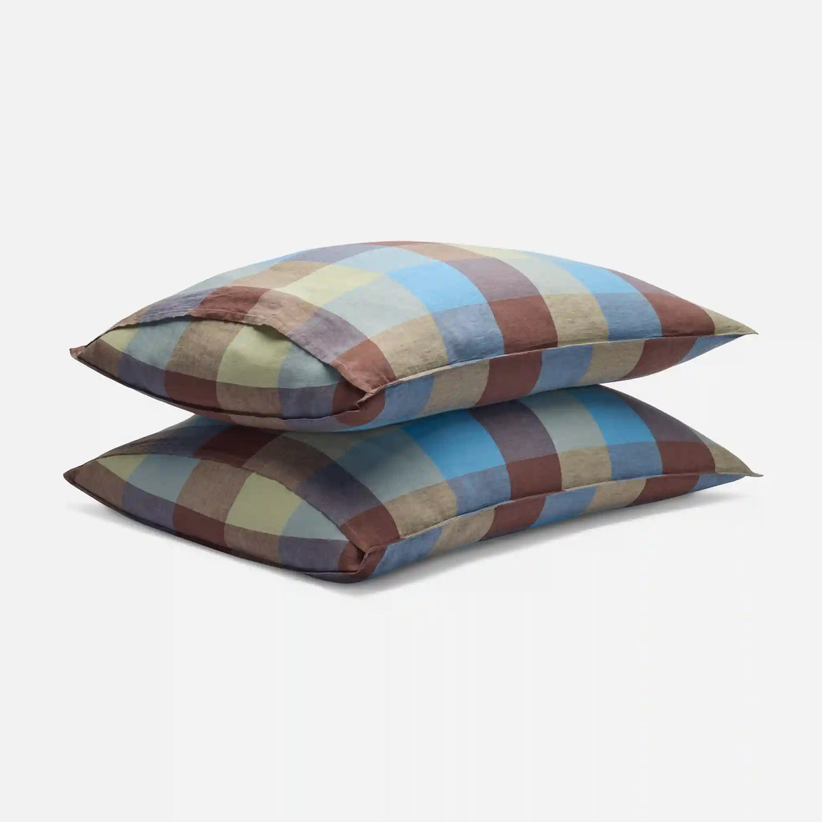 Washed European Linen Pillowcase Set