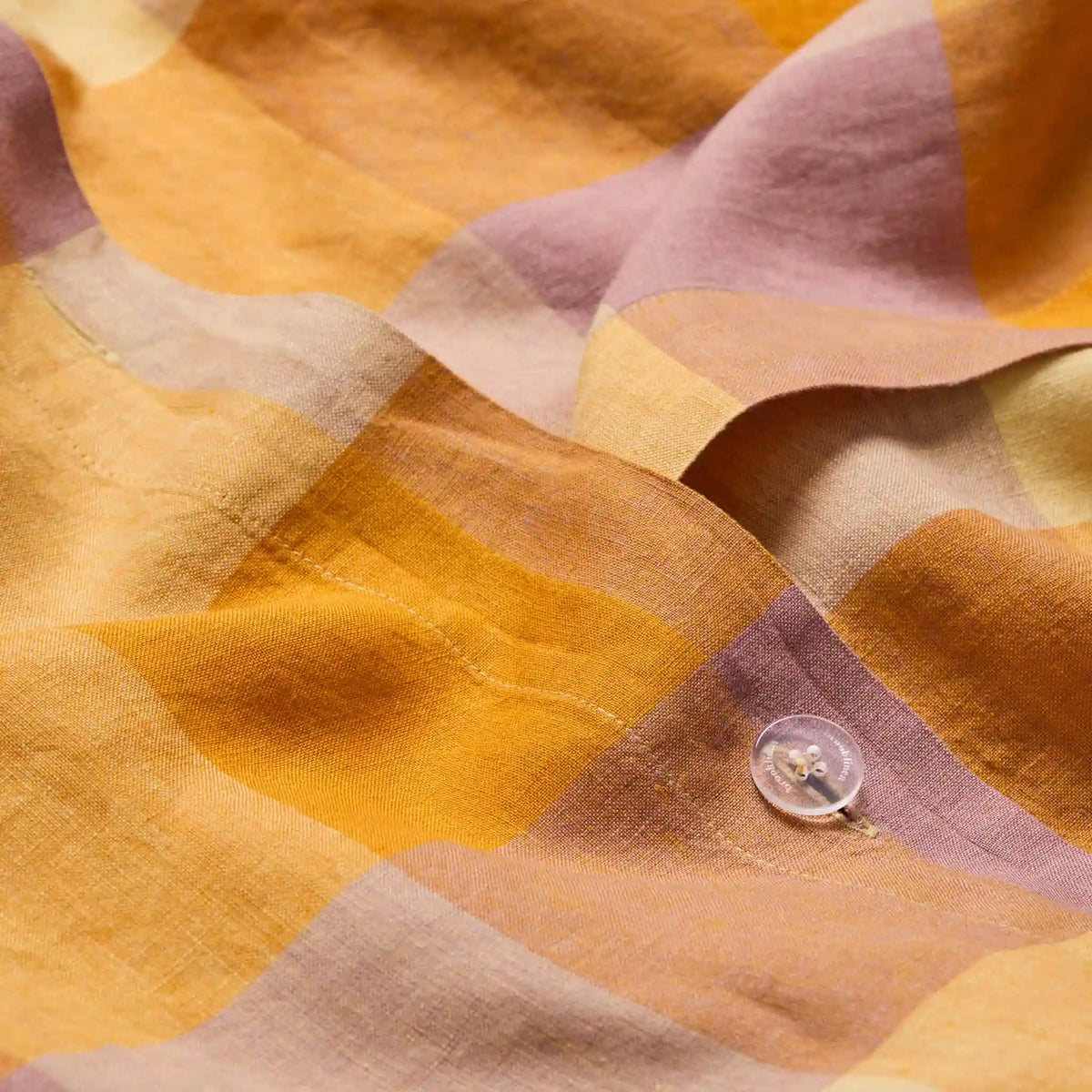 Washed European Linen Duvet Cover