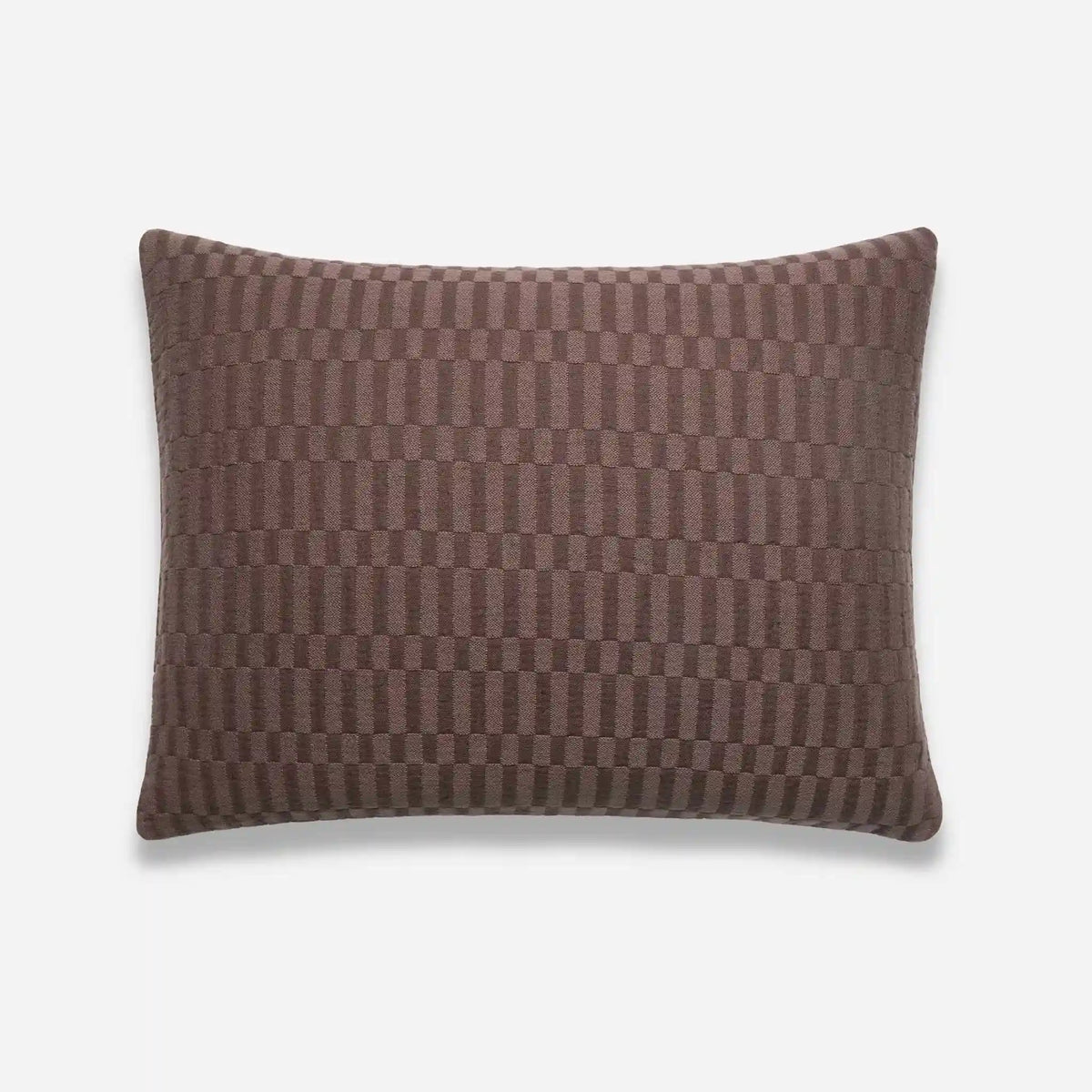 Woven Checkerboard Sham Set
