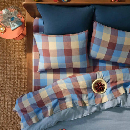 Washed European Linen Core Sheet Set