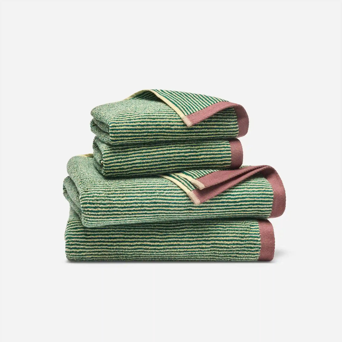 Plush Turkish Cotton Bath Towel Bundle