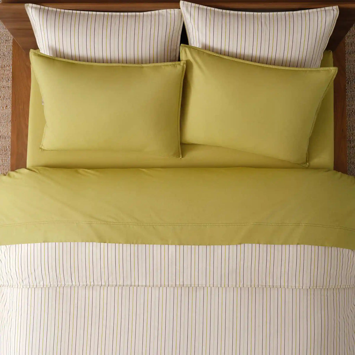 Washed Classic Percale Duvet Cover